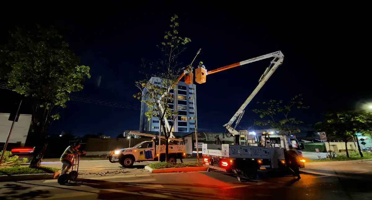 Corujão da Iluminação amplia segurança e melhora visibilidade em Porto Velho
