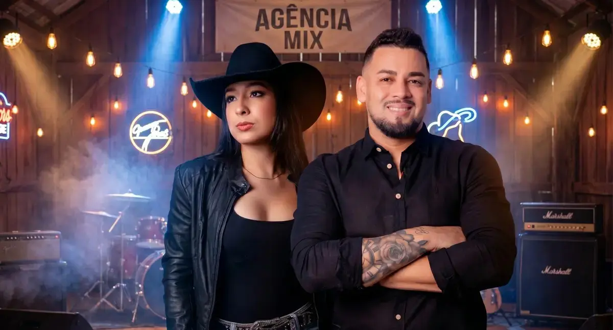 Deborah Alves e Luccas Maran dominam as rádios e provam que o sertanejo do Norte veio pra ficar
