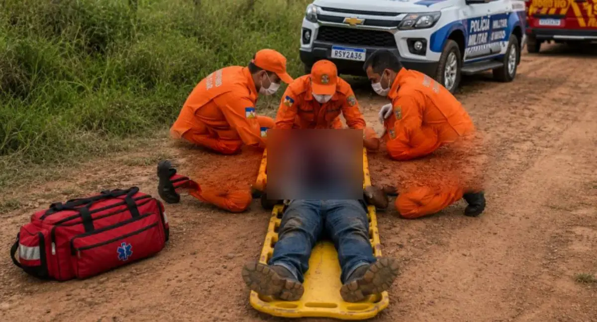 Homem é agredido e tem motocicleta roubada na zona rural