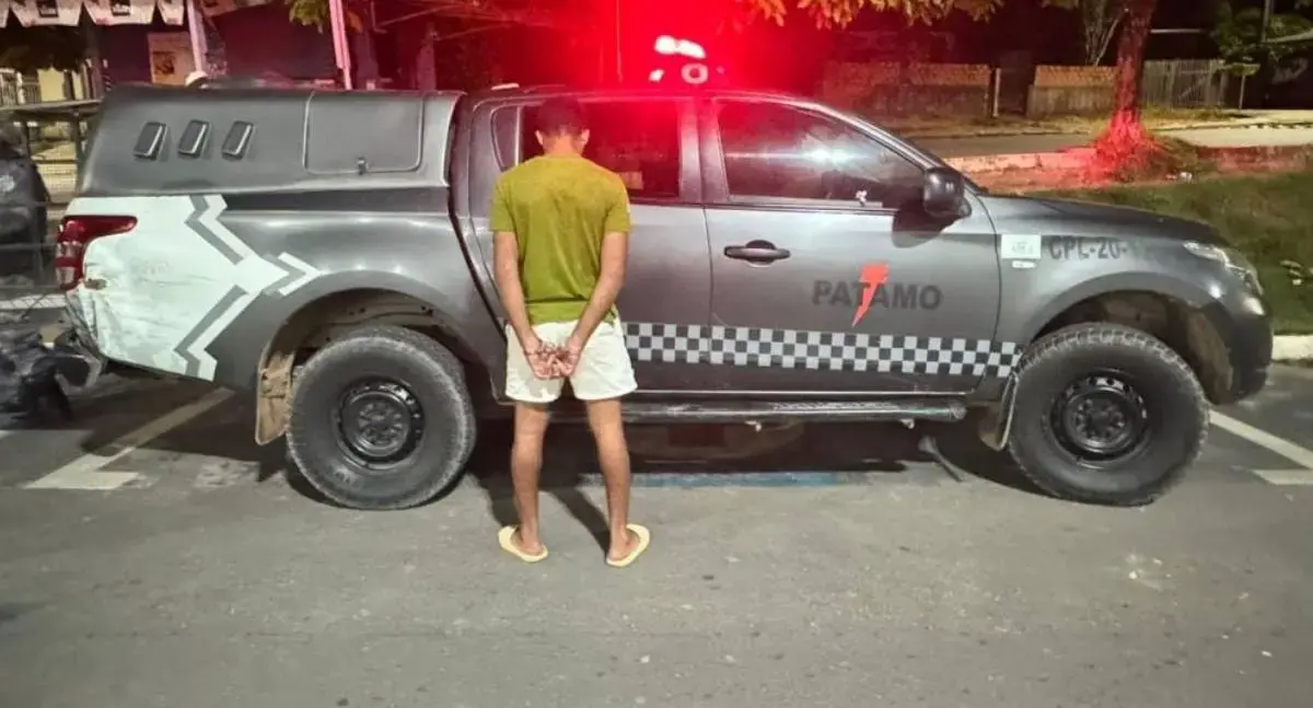 Suspeito é preso após perseguição policial na zona Leste