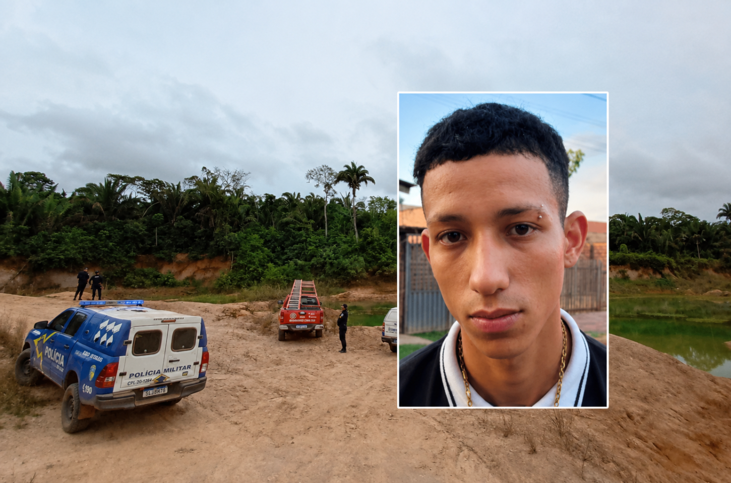 Jovem é morto a tiros em riacho nos fundos do Orgulho do Madeira