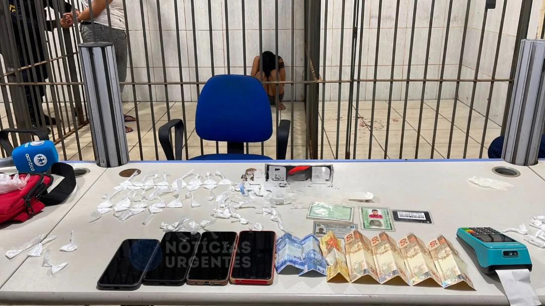 Polícia Militar fecha ponto de tráfico e prende duas mulheres em flagrante