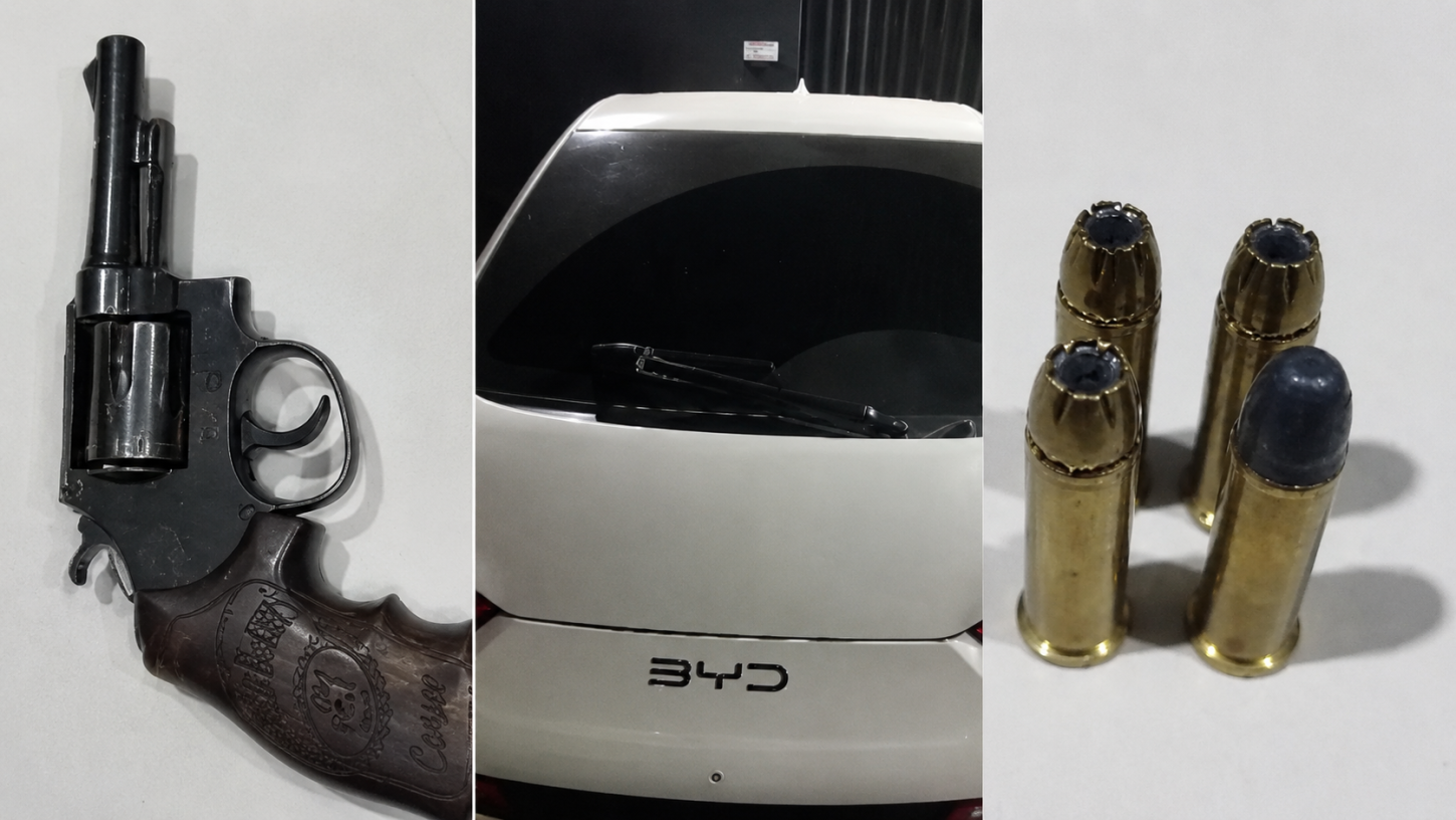 Trio é preso com arma após perseguição policial em Porto Velho 
