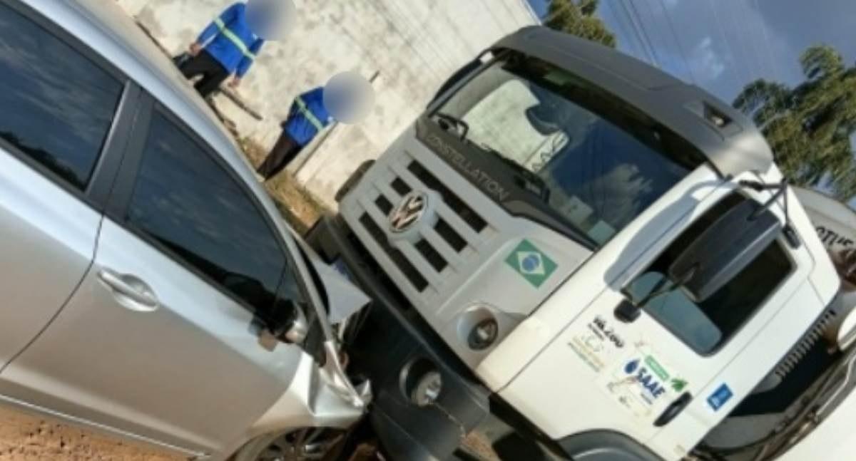 Casal é preso depois de colisão na contramão, fuga e falsas alegações em RO
