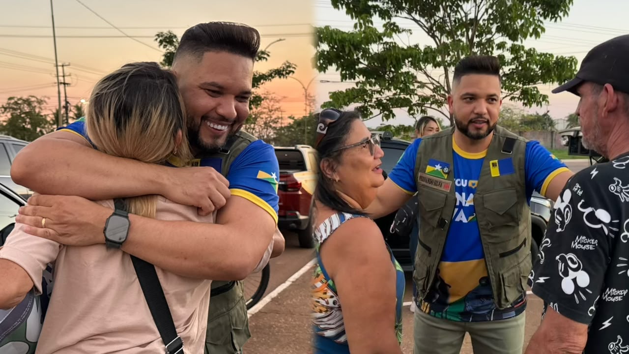 FORÇA NAS RUAS – Fernando Silva reúne centenas de apoiadores em mega adesivaço