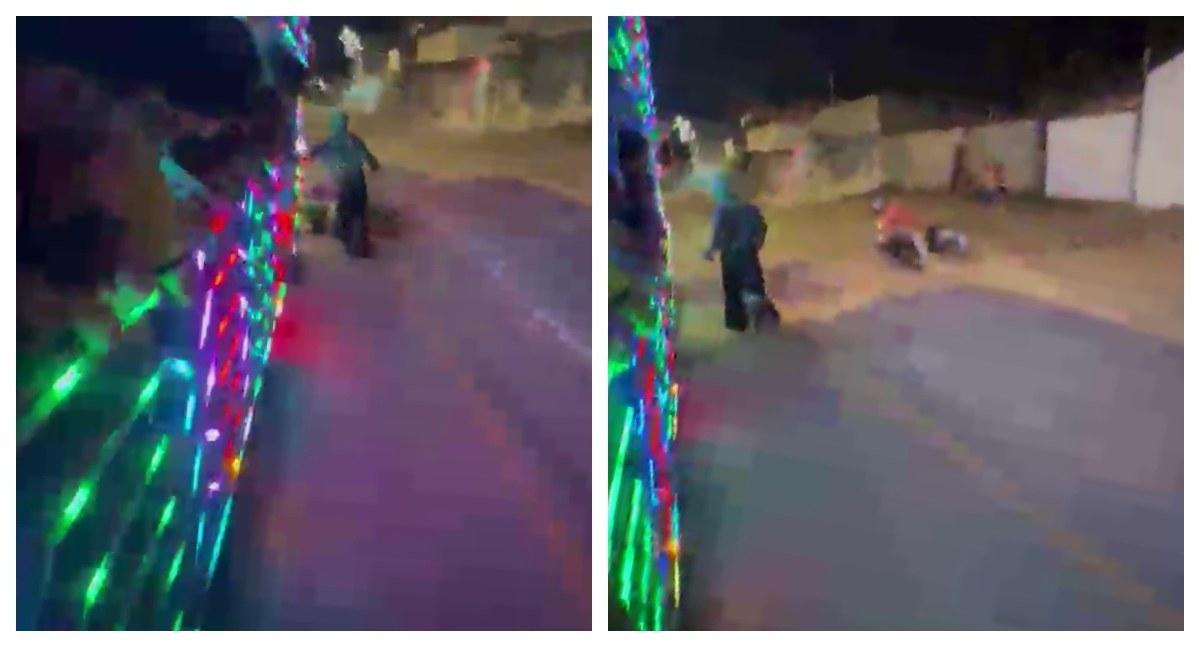Motociclista morre depois de cair na frente de Carreta Furacão [Vídeo]