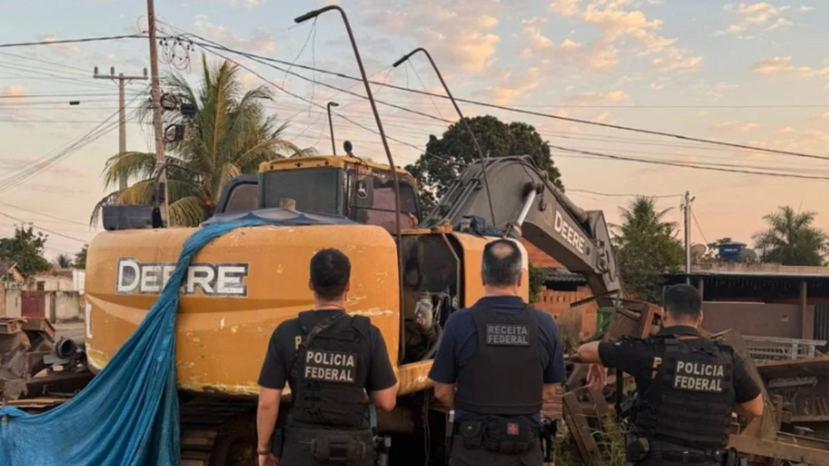 Operação combate esquema de mineração ilegal de ouro em Mato Grosso e Rondônia