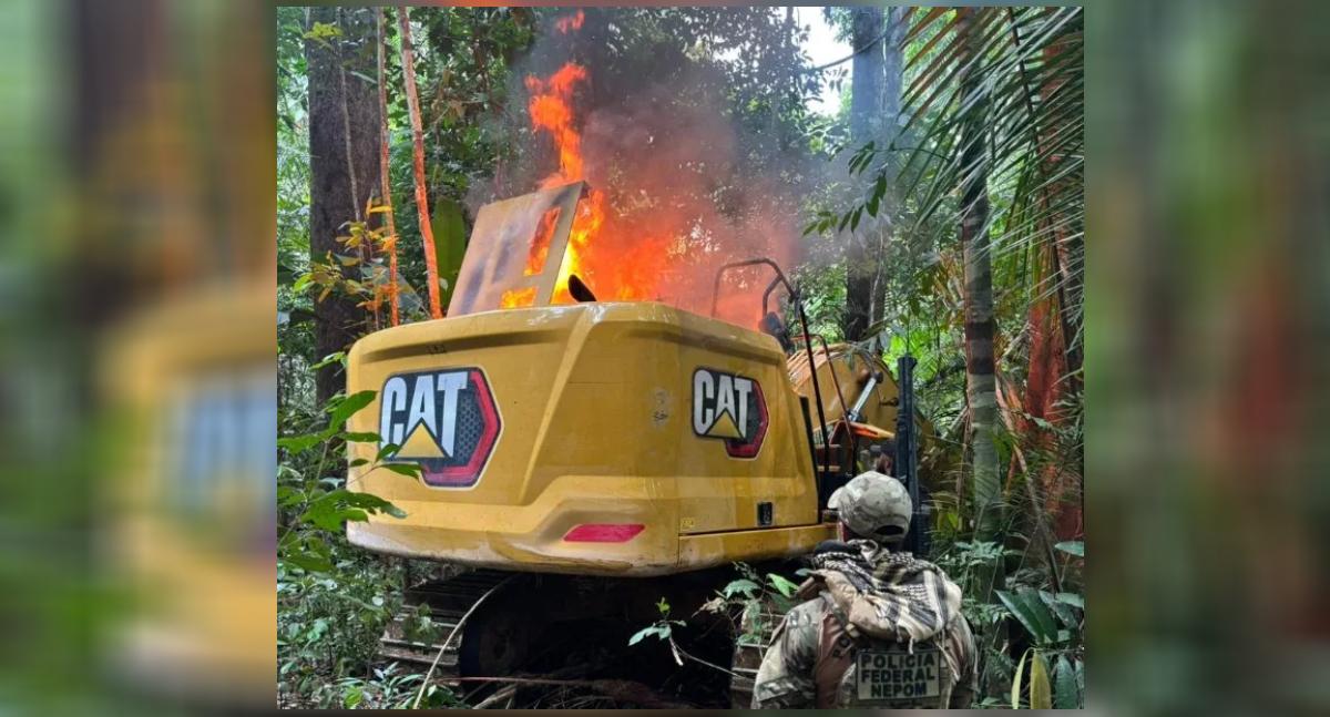 PF e ICMBio deflagram Operação Caraíba IV contra garimpo ilegal no Parque Nacional Mapinguari