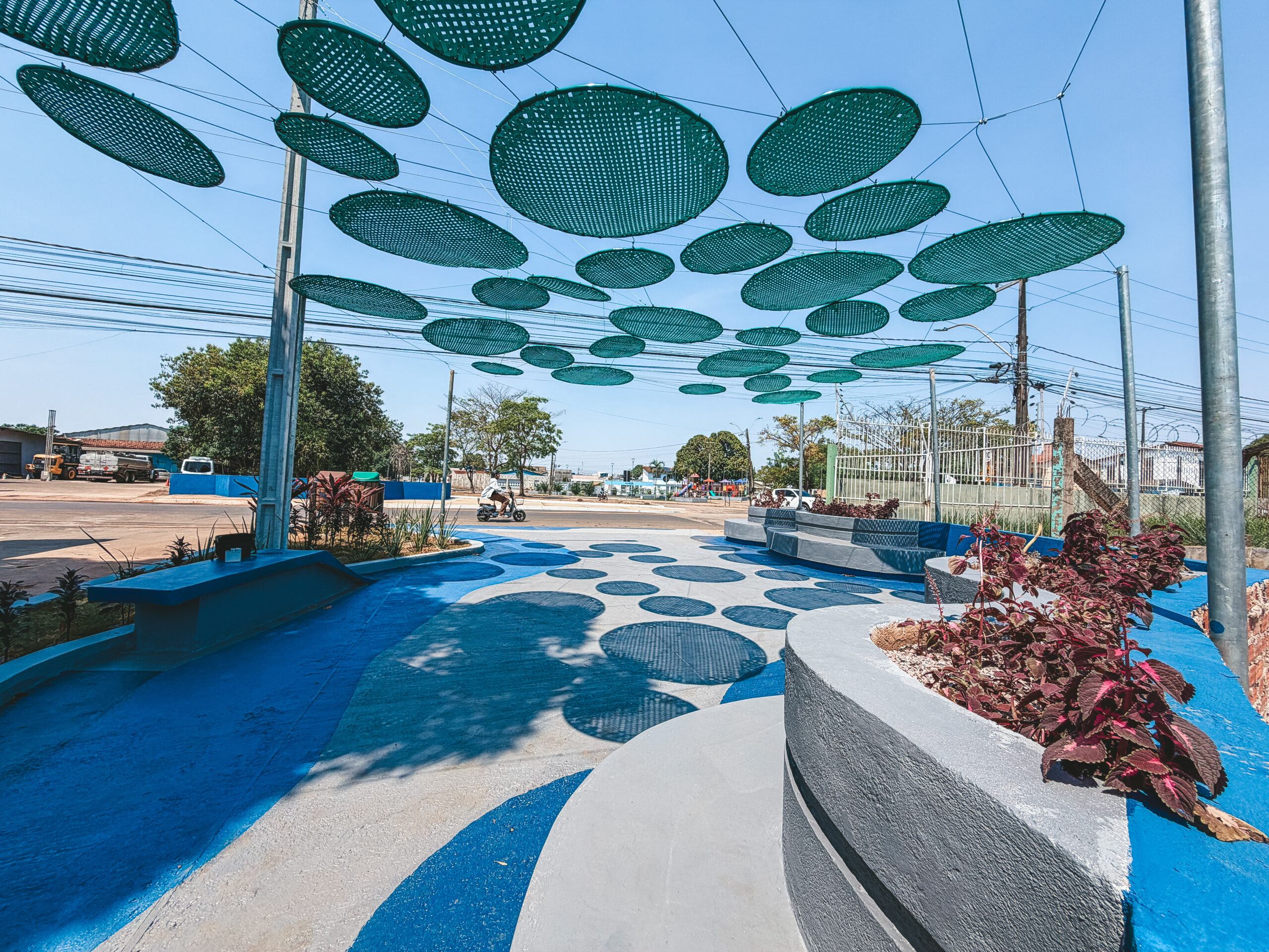 Pocket Park transforma antigo espaço degradado em novo ponto de convivência em Porto Velho