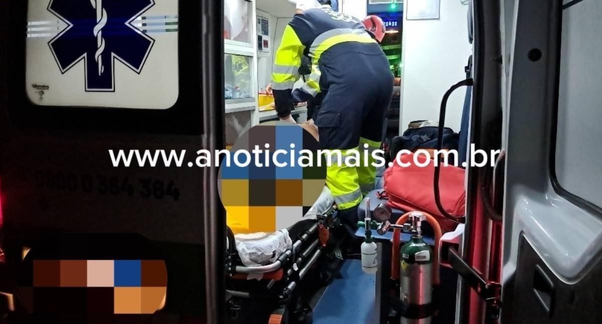 Capotamento de veículo na BR-364 deixa duas pessoas feridas na madrugada de sábado
