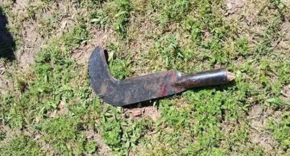 Discussão entre vizinhos encerra com homem ferido por golpes de foice em RO