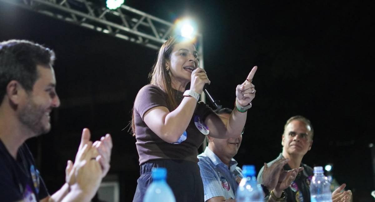 Mariana Carvalho reforça compromisso com os 52 municípios em Rolim de Moura