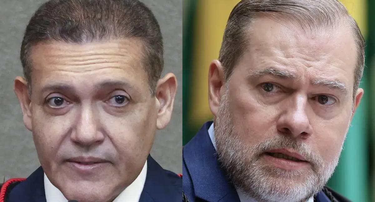 Ministros Nunes Marques e Dias Toffoli se afastam de julgamento de Alexandre de Moraes no STF