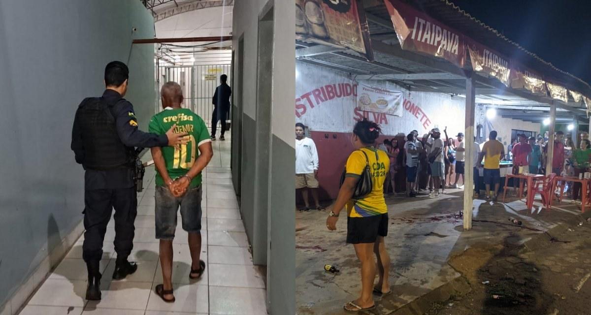 PM da reserva é preso depois de homem morrer baleado em Candeias do Jamari