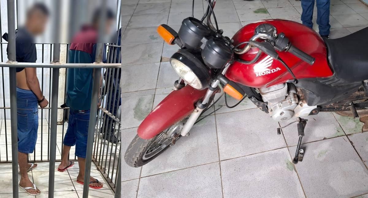 Polícia Militar apreende adolescentes com motocicleta roubada e recupera veículo na zona Leste de Porto Velho