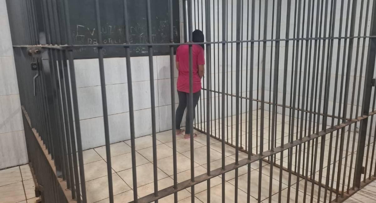 Polícia Militar cumpre mandado de prisão definitiva contra mulher de 39 anos no bairro Triângulo