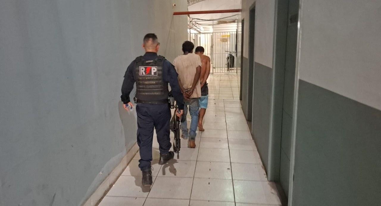 1º BPM recupera objetos furtados e conduz dois suspeitos em Porto Velho