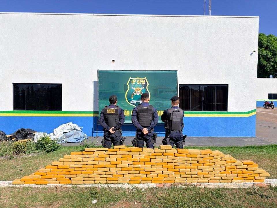 Ação integrada apreende mais de 414 kg de drogas no decorrer de Operação Brasil Contra o Crime Organizado em Rolim de Moura