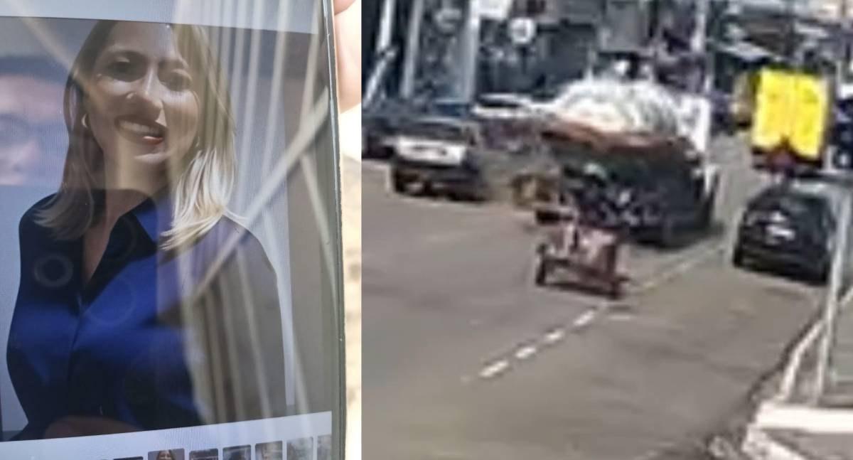 Câmera registra momento exato de colisão fatal na Avenida Carlos Gomes