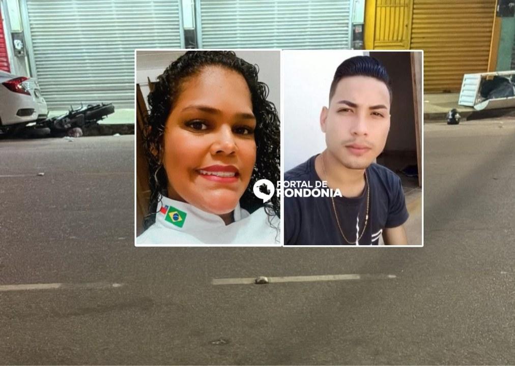 Casal de jovens morrem em grave acidente de moto na avenida Jatuarana