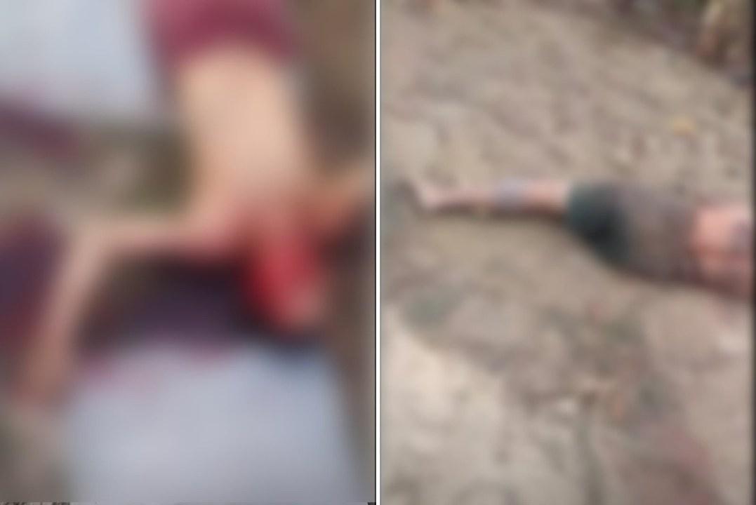 Dois homens são encontrados mortos a facadas na entrada de chácara – IMAGENS FORTES