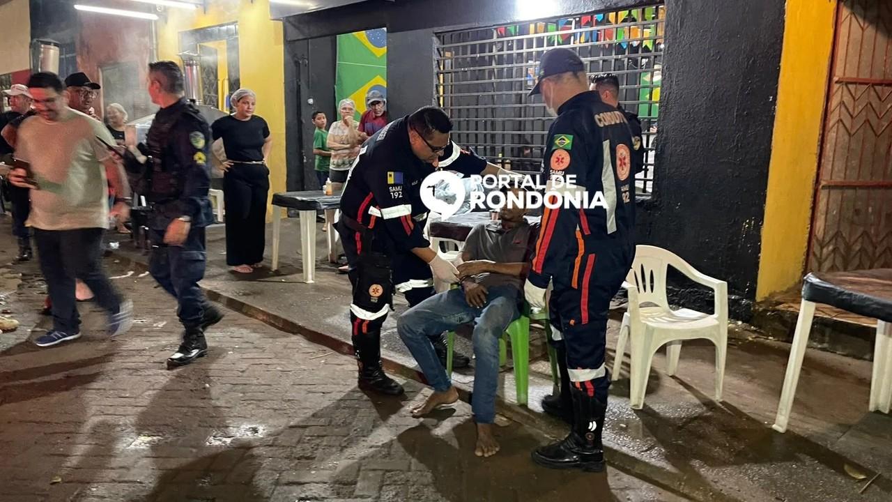 Homem fica ferido após ataque com faca na zona Leste