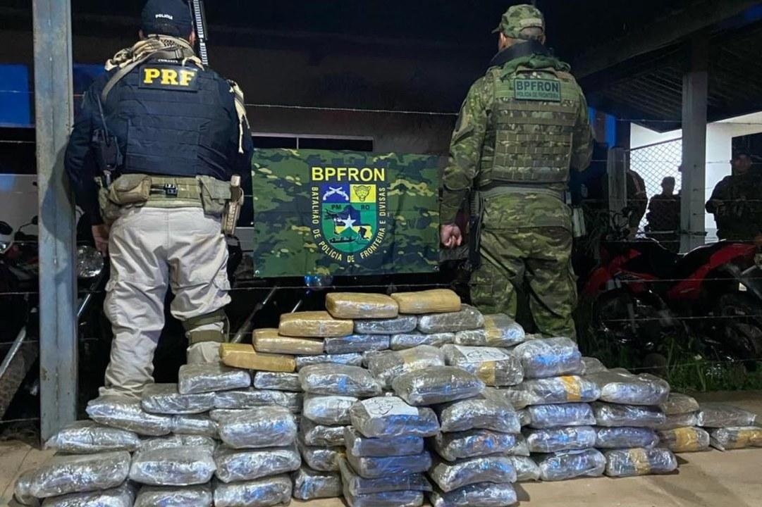 Mais de 100 kg de skunk são apreendidos em operação