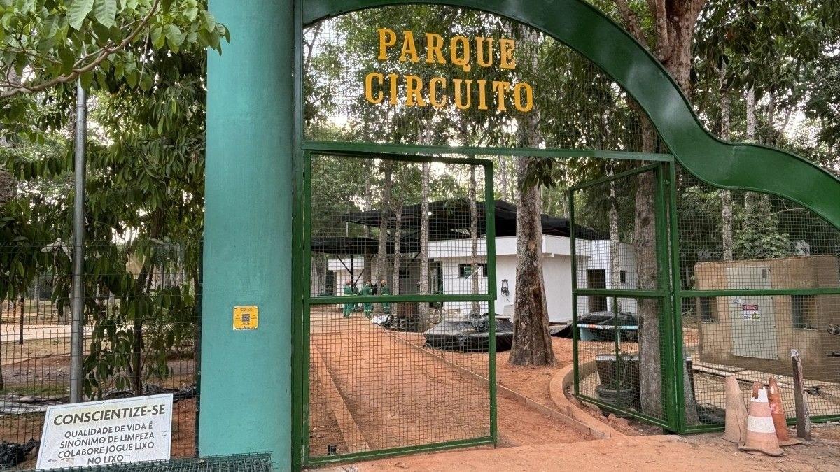 Parque Circuito será reaberto neste sábado (24) com primeira fonte interativa de Rondônia e novos espaços de lazer