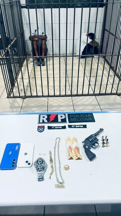 PM prende dois homens por porte ilegal de arma de fogo em casa de eventos de Porto Velho