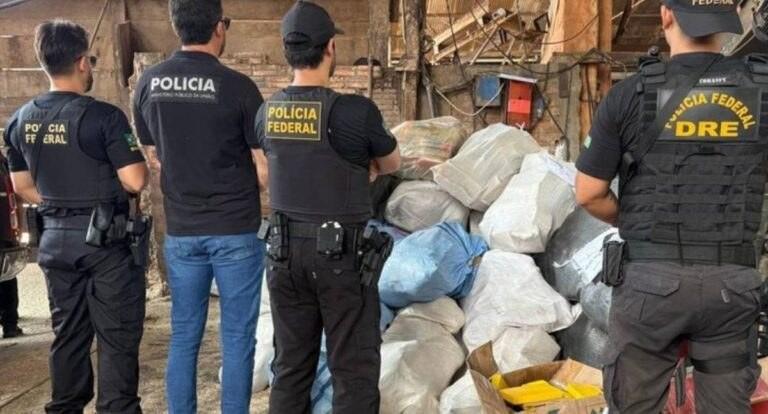Polícia Federal destrói mais de 1,3 tonelada de drogas apreendidas em operações contra o tráfico em Rondônia