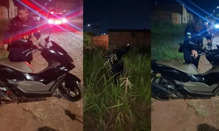 Ação do Setor 15 do 5º BPM recupera motocicleta furtada após vítima ser enganada na zona leste de Porto Velho