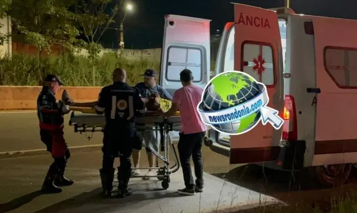 Acidente com motocicleta deixa duas pessoas gravemente feridas na Rodovia 135
