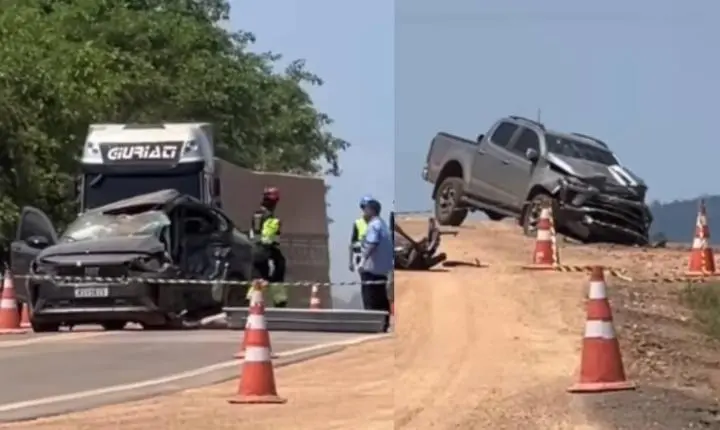 Acidente com vítima fatal interdita parcialmente a BR-364