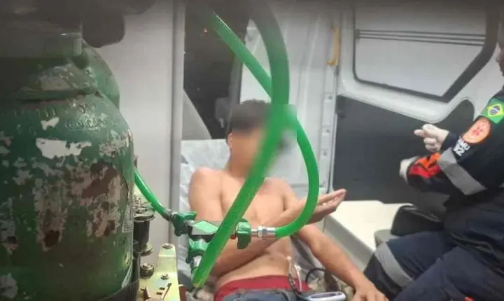 Adolescente de 14 anos fica ferido após atropelamento em Porto Velho