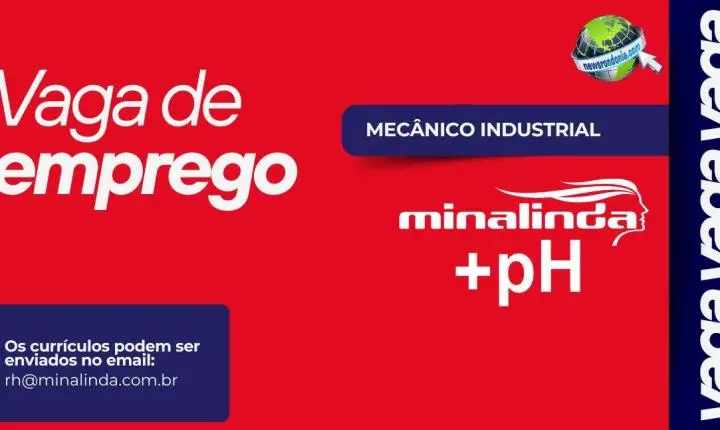 Água Mineral Minalinda abre vaga para Mecânico Industrial