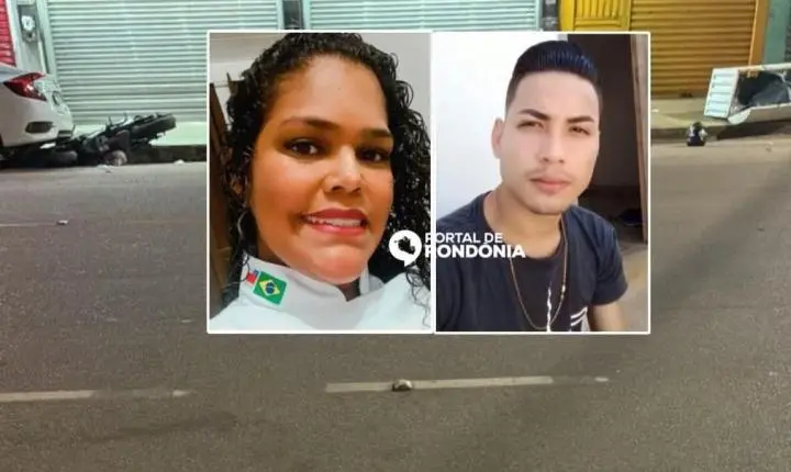 Casal de jovens morrem em grave acidente de moto na avenida Jatuarana