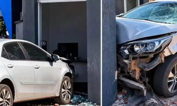Colisão entre carro e moto deixa mulher ferida em Rondônia