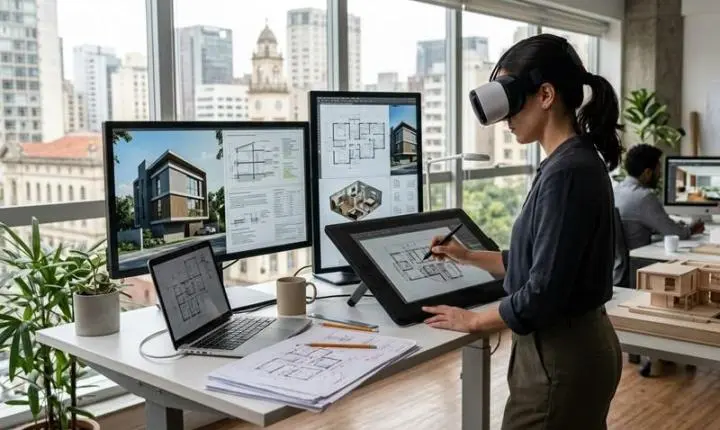 Como a tecnologia na arquitetura acelera os projetos