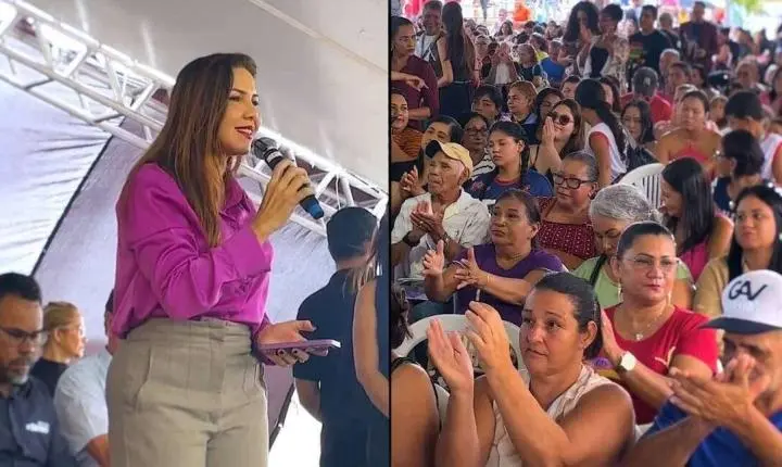 Cristiane Lopes aponta resultados de um mandato presente em Rondônia
