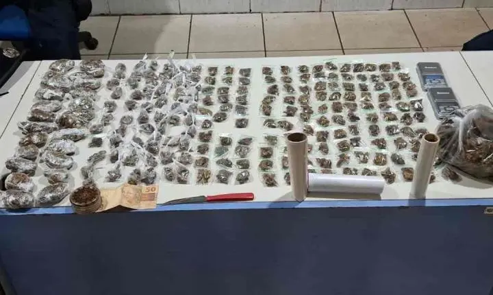 Dois adolescentes são apreendidos e duas mulheres presas por tráfico em Porto Velho