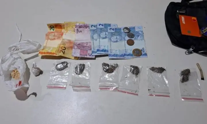 Dupla de 18 anos é presa por tráfico de drogas no decorrer de patrulhamento em Porto Velho