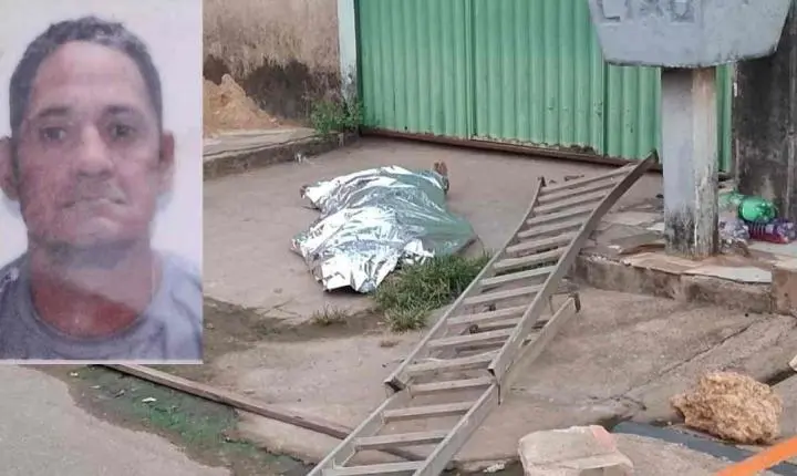 Eletricista morre depois de descarga elétrica e queda de escada em Porto Velho