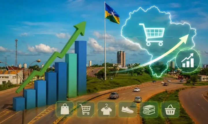 FOMENTO NA ECONOMIA – Venda de produtos no comércio de Rondônia cresce 4,5% em um ano