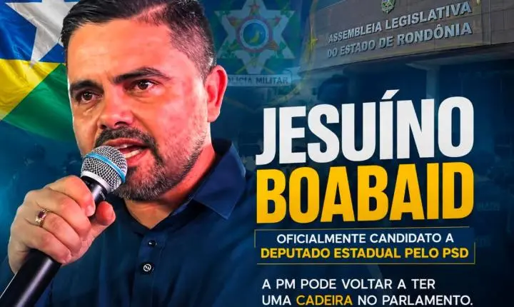 Jesuíno Boabaid tem candidatura homologada pelo PSD e Polícia Militar pode voltar a ter representante na Assembleia Legislativa