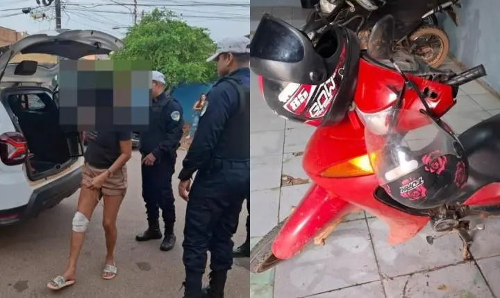 Jovem reage a assalto e entra em luta corporal em Porto Velho