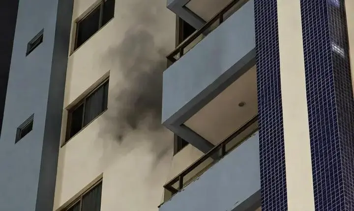 Mãe esquece panela com mamadeira no fogo e provoca incêndio em apartamento