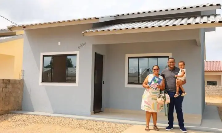 Mais 60 famílias têm sonho da casa própria concretizado pelo programa do governo de RO, em Ji-Paraná