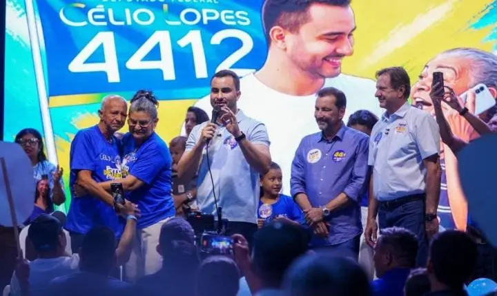 No 7 de Setembro, Célio Lopes lança campanha a deputado federal