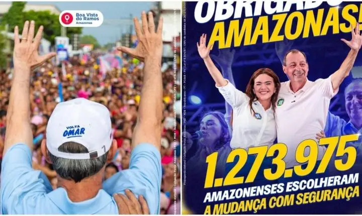 Omar Aziz domina o interior, vence em 60 municípios e conquista o governo do Amazonas