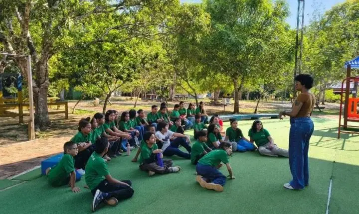 Passeios educativos no Parque Natural aproximam estudantes da natureza em Porto Velho